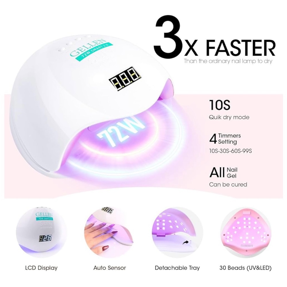 Gel Manicure Nail Lamp